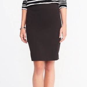 Old Navy Ponte Knit Pencil Skirt